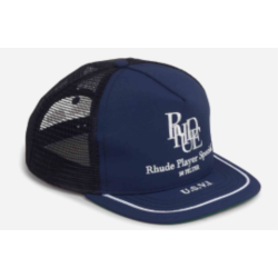 Gorra con placa del logo Rhude