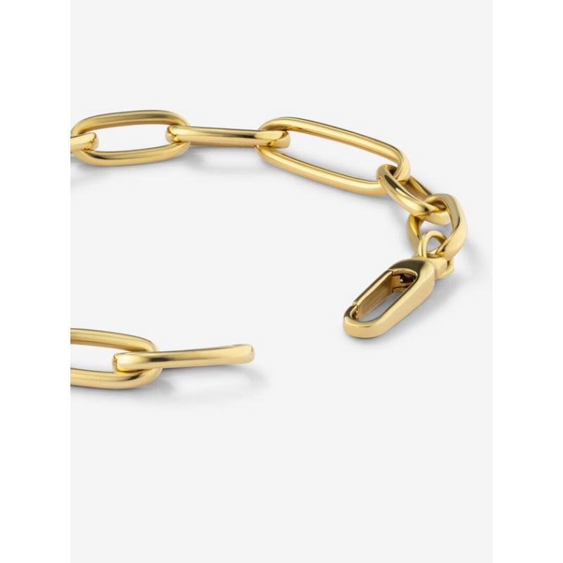 Pulsera eslabones mediana de oro amarillo de 18K