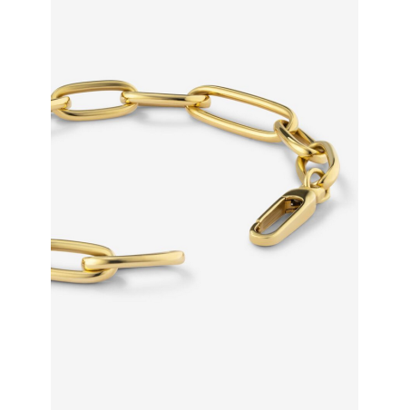 Pulsera eslabones mediana de oro amarillo de 18K