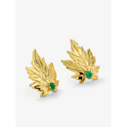 Pendientes de oro amarillo de 18K