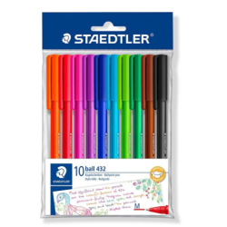 Bolígrafs Staedtler 10 colors
