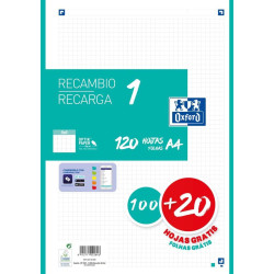 Recanvi Notebook A4 5x5 120...