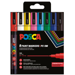 Retoladors Posca Basic 8...