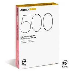 Paper blanc Abacus A4 500u