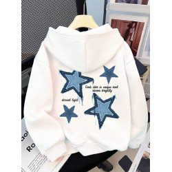 Sudadera manga larga blanca...