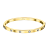 Pulsera de mujer  Oro Blanco acero  inoxidable