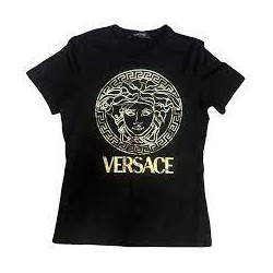 Camiseta Versace negra