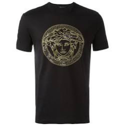 Camiseta Versace negra