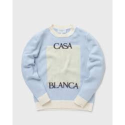 Sudadera azul y blanca Casablanca