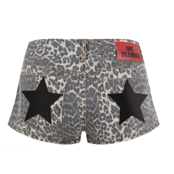 Pantalons curts texans de...